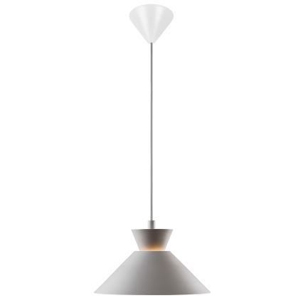 Nordlux - Lampadario a sospensione con filo DIAL 1xE27/40W/230V diametro 25 cm grigio