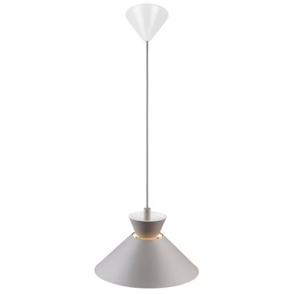 Nordlux - Lampadario a sospensione con filo DIAL 1xE27/40W/230V diametro 25 cm grigio