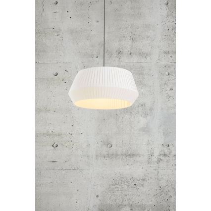Nordlux - Lampadario a sospensione con filo DICTE 1xE27/60W/230V diametro 53 cm bianco