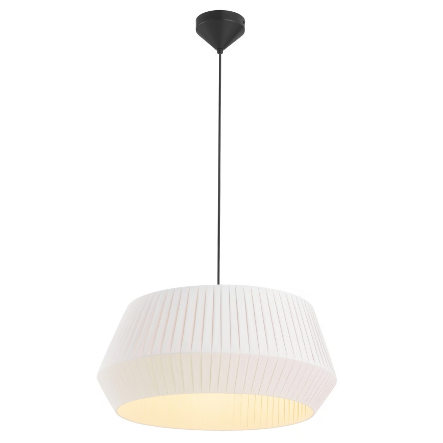 Nordlux - Lampadario a sospensione con filo DICTE 1xE27/60W/230V diametro 53 cm bianco
