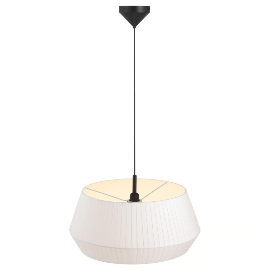 Nordlux - Lampadario a sospensione con filo DICTE 1xE27/60W/230V diametro 53 cm bianco