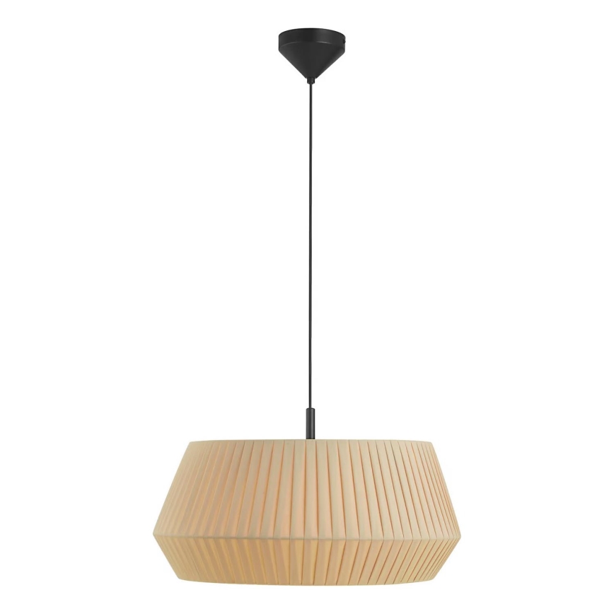 Nordlux - Lampadario a sospensione con filo DICTE 1xE27/60W/230V pr.53 cm beige