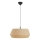Nordlux - Lampadario a sospensione con filo DICTE 1xE27/60W/230V pr.53 cm beige