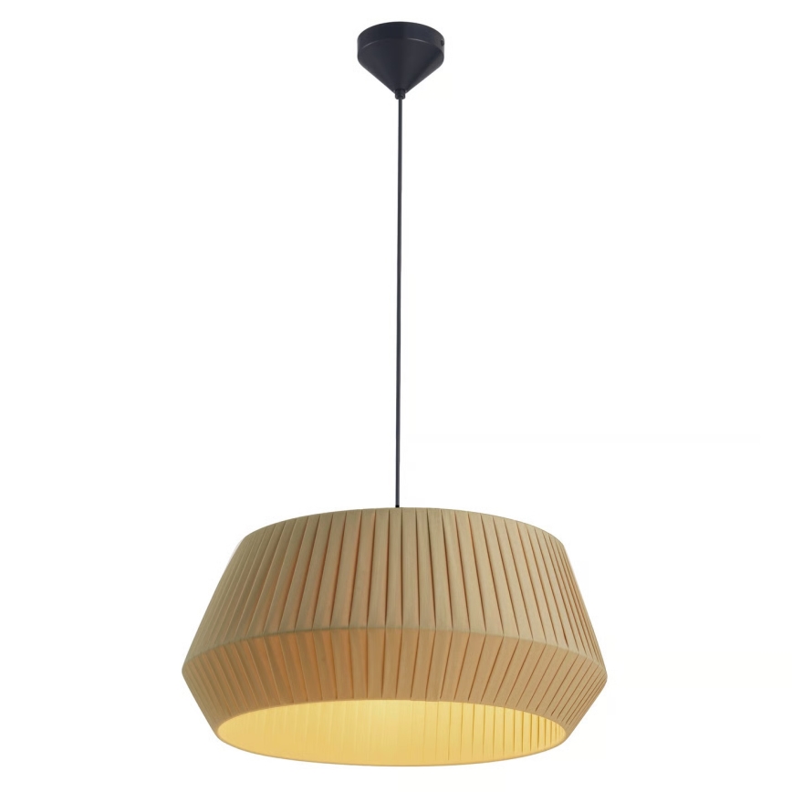 Nordlux - Lampadario a sospensione con filo DICTE 1xE27/60W/230V pr.53 cm beige