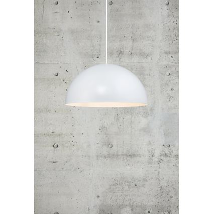 Nordlux - Lampadario a sospensione con filo ELLEN 1xE27/40W/230V diametro 40 cm bianco