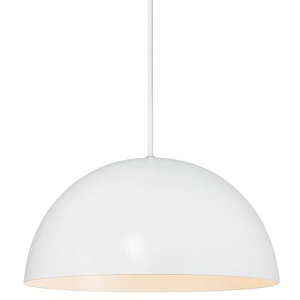Nordlux - Lampadario a sospensione con filo ELLEN 1xE27/40W/230V diametro 30 cm bianco