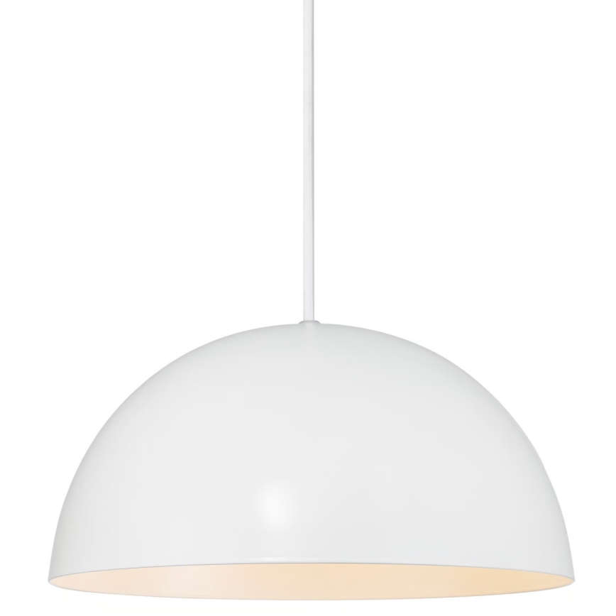 Nordlux - Lampadario a sospensione con filo ELLEN 1xE27/40W/230V diametro 30 cm bianco