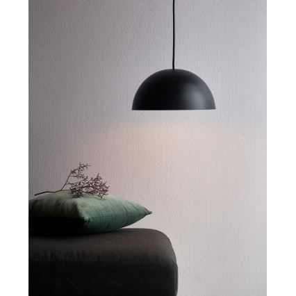 Nordlux - Lampadario a sospensione con filo ELLEN 1xE27/40W/230V diametro 30 cm nero