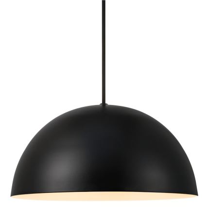 Nordlux - Lampadario a sospensione con filo ELLEN 1xE27/40W/230V diametro 30 cm nero