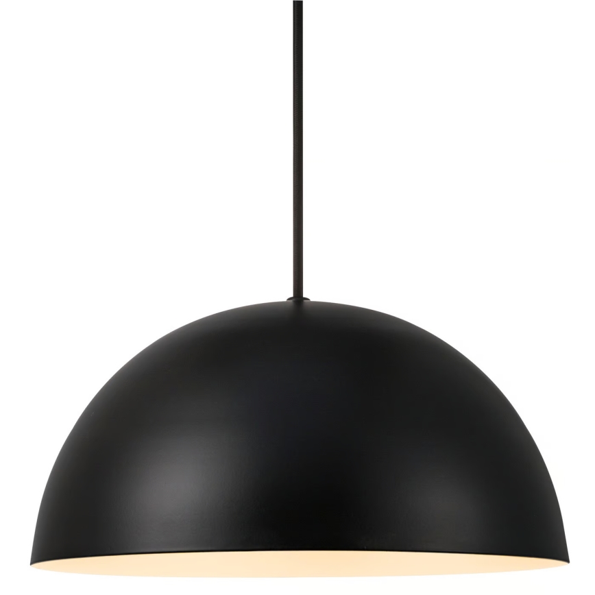 Nordlux - Lampadario a sospensione con filo ELLEN 1xE27/40W/230V diametro 30 cm nero