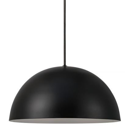 Nordlux - Lampadario a sospensione con filo ELLEN 1xE27/40W/230V diametro 30 cm nero
