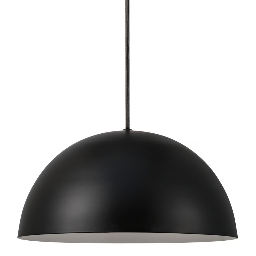 Nordlux - Lampadario a sospensione con filo ELLEN 1xE27/40W/230V diametro 30 cm nero