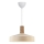 Nordlux - Lampadario a sospensione con filo ELVAS 1xE27/60W/230V diametro 37,5 cm beige