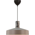 Nordlux - Lampadario a sospensione con filo ELVAS 1xE27/60W/230V diametro 37,5 cm marrone
