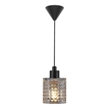 Nordlux - Lampadario a sospensione con filo HOLLYWOOD 1xE27/60W/230V diametro 10,8 cm limpido