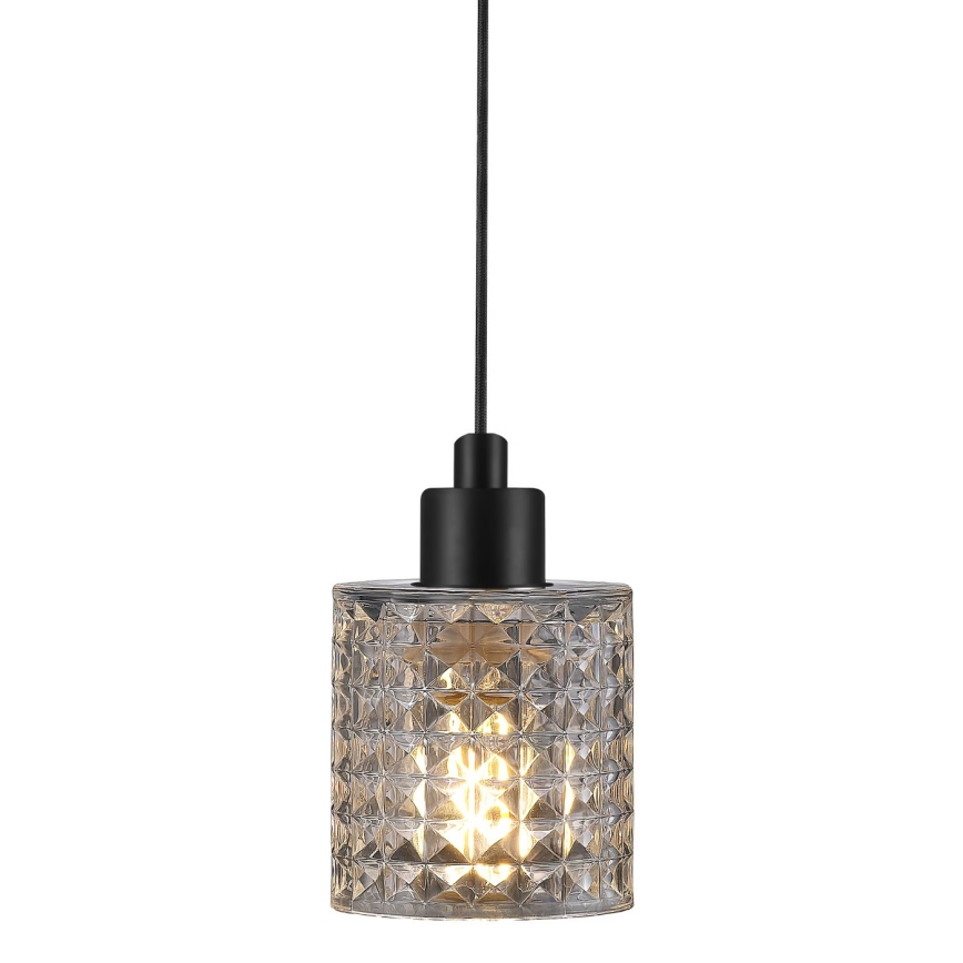 Nordlux - Lampadario a sospensione con filo HOLLYWOOD 1xE27/60W/230V diametro 10,8 cm limpido