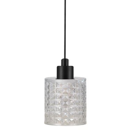 Nordlux - Lampadario a sospensione con filo HOLLYWOOD 1xE27/60W/230V diametro 10,8 cm limpido