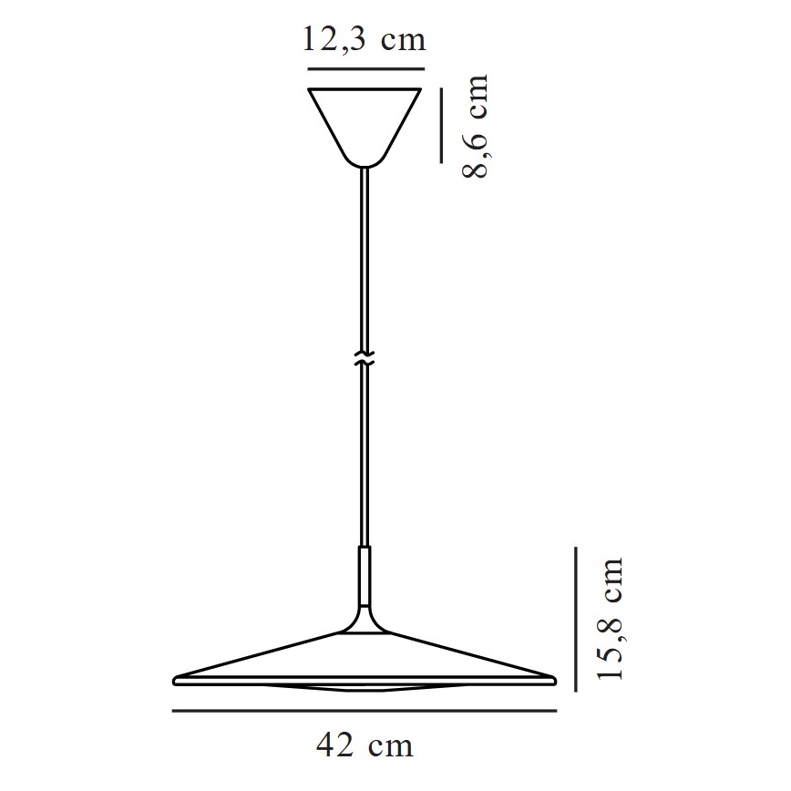 Nordlux - Lampadario a sospensione con filo LED dimmerabile BALANCE LED/230V 2700K nero