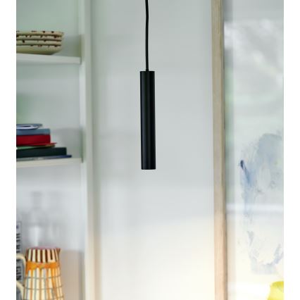 Nordlux - Lampadario a sospensione con filo LED dimmerabile OMARI LED/4,4W/230V nero