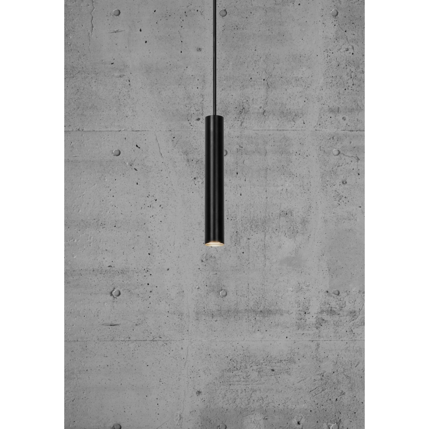 Nordlux - Lampadario a sospensione con filo LED dimmerabile OMARI LED/4,4W/230V nero