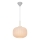 Nordlux - Lampadario a sospensione con filo MILFORD 1xE27/40W/230V diametro 30 cm bianco