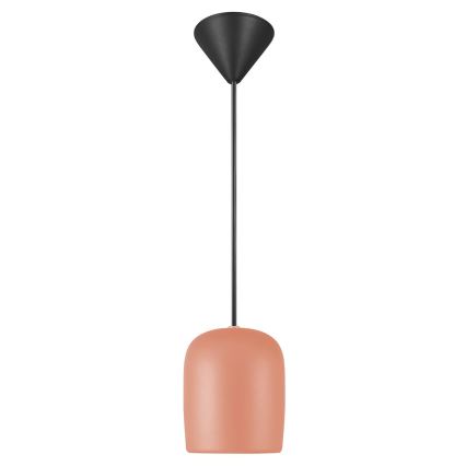 Nordlux - Lampadario a sospensione con filo NOTTI 1xE27/25W/230V diametro 12,5 cm arancione