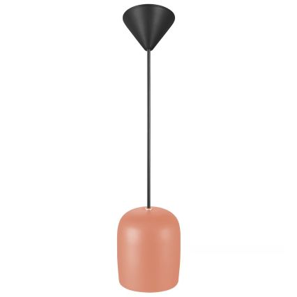 Nordlux - Lampadario a sospensione con filo NOTTI 1xE27/25W/230V diametro 12,5 cm arancione