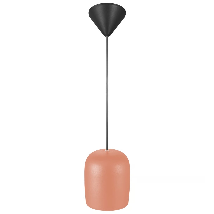 Nordlux - Lampadario a sospensione con filo NOTTI 1xE27/25W/230V diametro 12,5 cm arancione