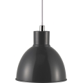 Nordlux - Lampadario a sospensione con filo POP 1xE27/40W/230V antracite