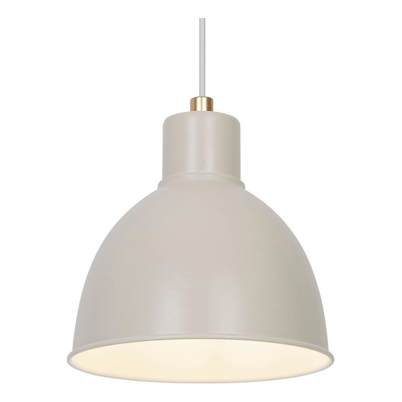 Nordlux - Lampadario a sospensione con filo POP 1xE27/40W/230V beige