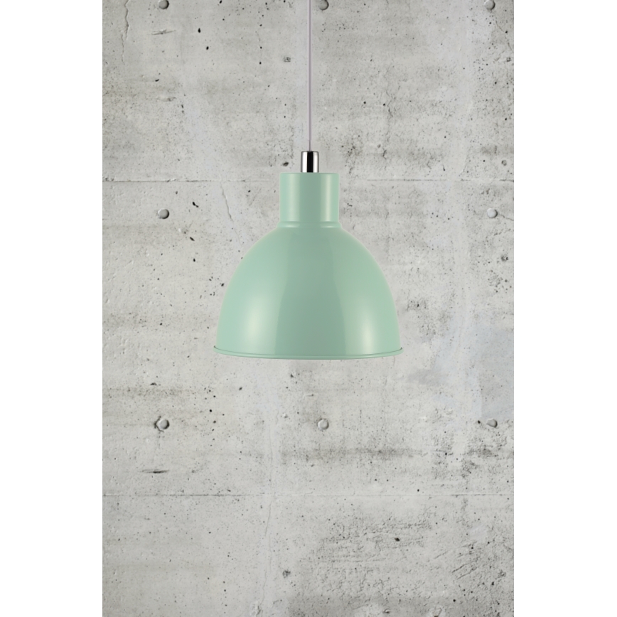 Nordlux - Lampadario a sospensione con filo POP 1xE27/40W/230V menta