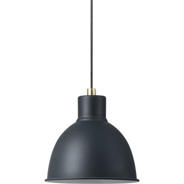 Nordlux - Lampadario a sospensione con filo POP 1xE27/60W/230V nero