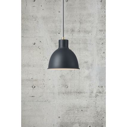 Nordlux - Lampadario a sospensione con filo POP 1xE27/60W/230V nero