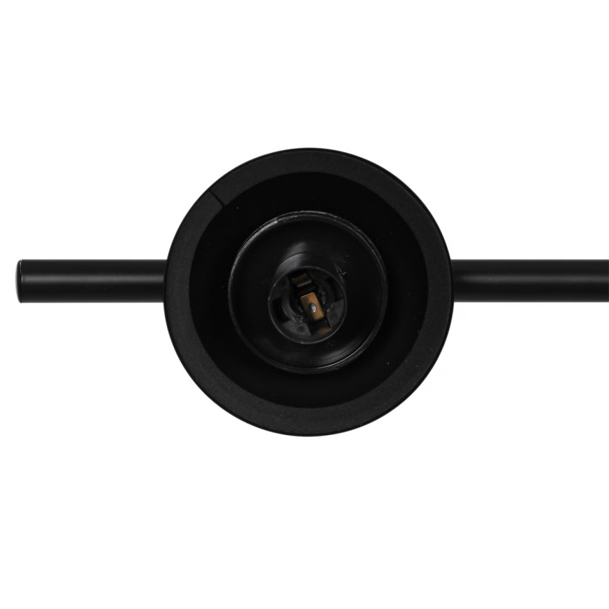 Nordlux - Lampadario a sospensione LILLY su cavo 5xE14/10W/230V nero