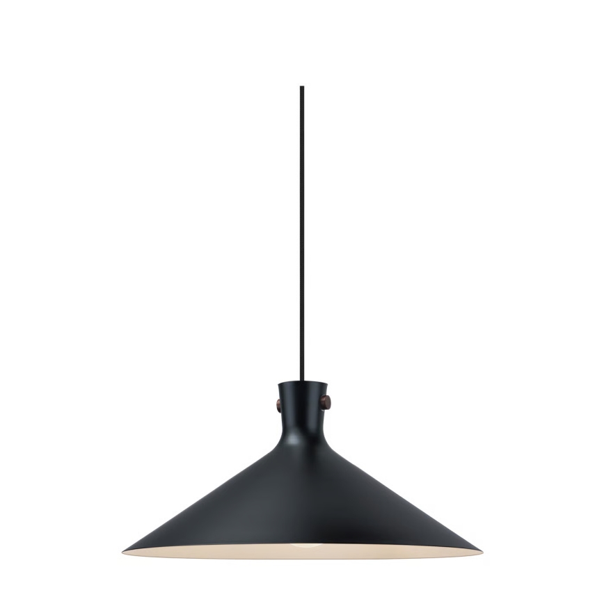 Nordlux - Lampadario a sospensione su cavo DORINA 1xE27/60W/230V nero Ø 45 cm