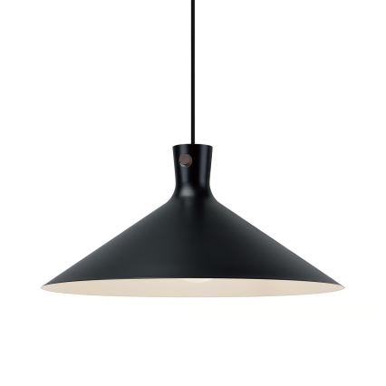 Nordlux - Lampadario a sospensione su cavo DORINA 1xE27/60W/230V nero Ø 45 cm