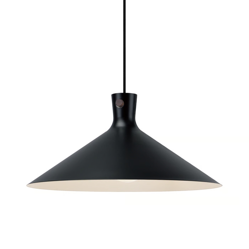 Nordlux - Lampadario a sospensione su cavo DORINA 1xE27/60W/230V nero Ø 45 cm