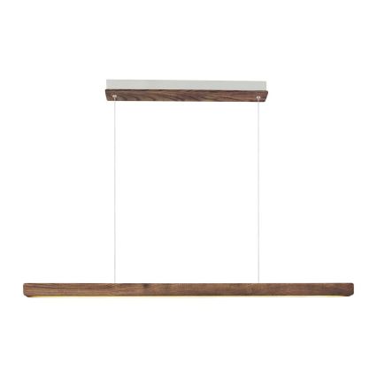 Nordlux - Sospensione LED dimmerabile a cavo ILGAS LED/47W/230V 3000K marrone/frassino 115 cm