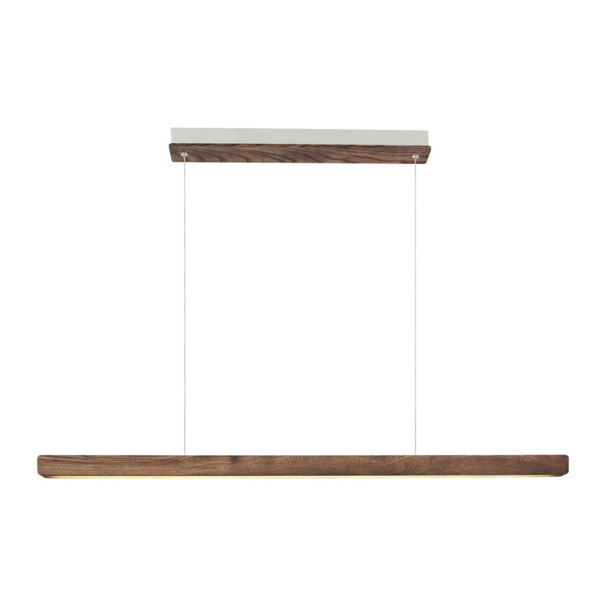 Nordlux - Sospensione LED dimmerabile a cavo ILGAS LED/47W/230V 3000K marrone/frassino 115 cm