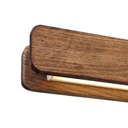 Nordlux - Sospensione LED dimmerabile a cavo ILGAS LED/47W/230V 3000K marrone/frassino 115 cm