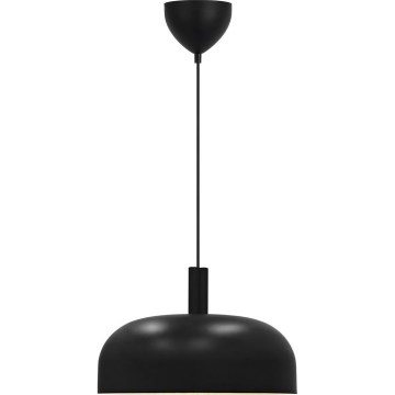 Nordlux - Lampadario sospeso su cavo SANDRO 1xE27/15W/230V Ø 40 cm nero