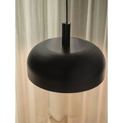 Nordlux - Lampadario sospeso su cavo SANDRO 1xE27/15W/230V Ø 40 cm nero