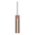 Nordlux - Lampadario su cavo TILO 1xGU10/15W/230V ottone