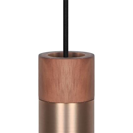 Nordlux - Lampadario su cavo TILO 1xGU10/15W/230V ottone