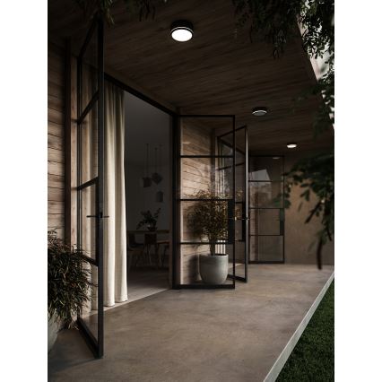 Nordlux - LED Applique da esterno dimmerabile AVA SMART LED/9,5W/230V 2700K IP54 nero
