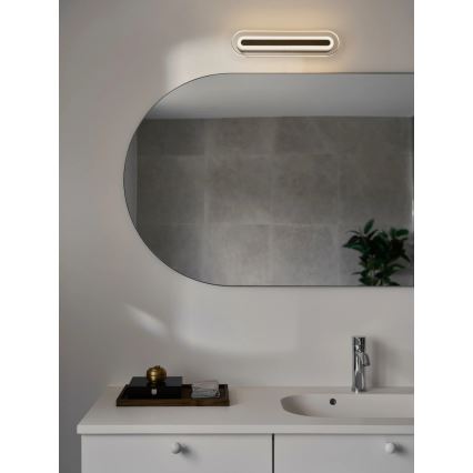 Nordlux - LED Applique da parete per bagno CAVARA LED/11W/230V 3000/4000K IP44 nero