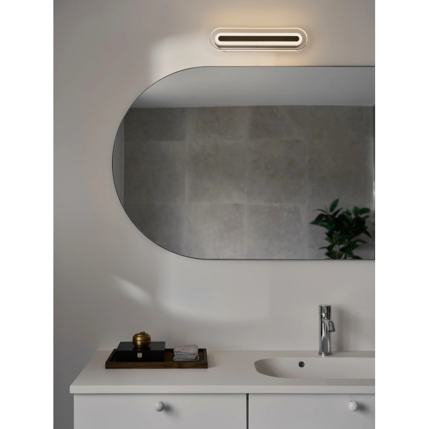 Nordlux - LED Applique da parete per bagno CAVARA LED/11W/230V 3000/4000K IP44 nero