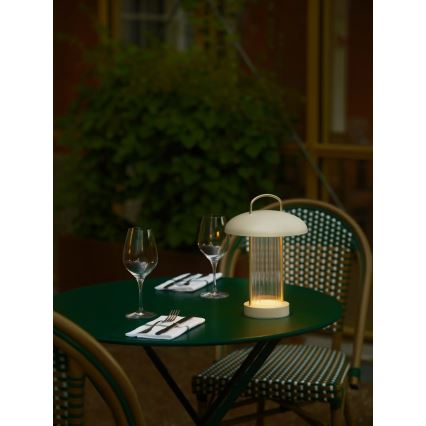 Nordlux - Lampada da tavolo LED ricaricabile dimmerabile a sfioramento MIRANO LED/3W/3,7V beige