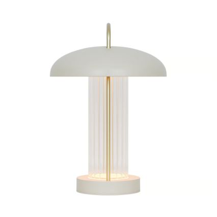 Nordlux - Lampada da tavolo LED ricaricabile dimmerabile a sfioramento MIRANO LED/3W/3,7V beige