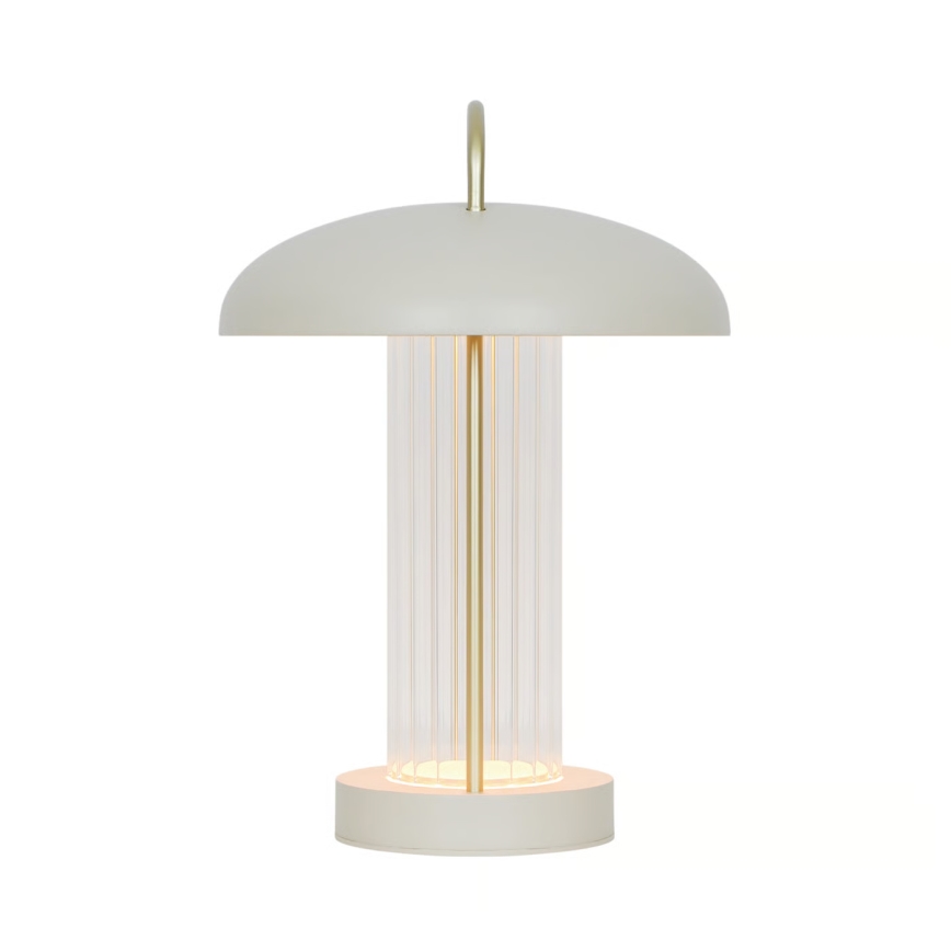 Nordlux - Lampada da tavolo LED ricaricabile dimmerabile a sfioramento MIRANO LED/3W/3,7V beige